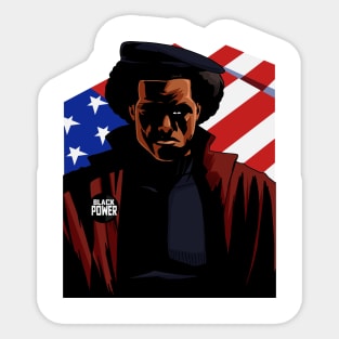 Black Panther Party Afro-American Pride Sticker